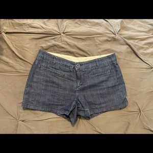 Club Monaco lightweight denim shorts